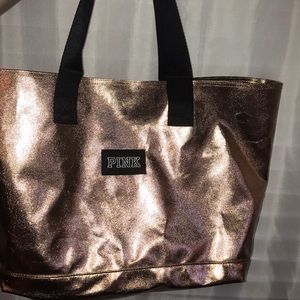 Rose-Gold PINK tote.